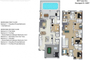 7 Bedrooms- 6 Bathrooms- Windsor Island 4057 La